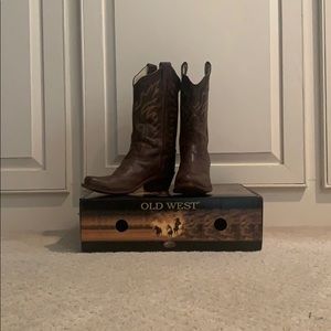 Cowboy boots youth size 3